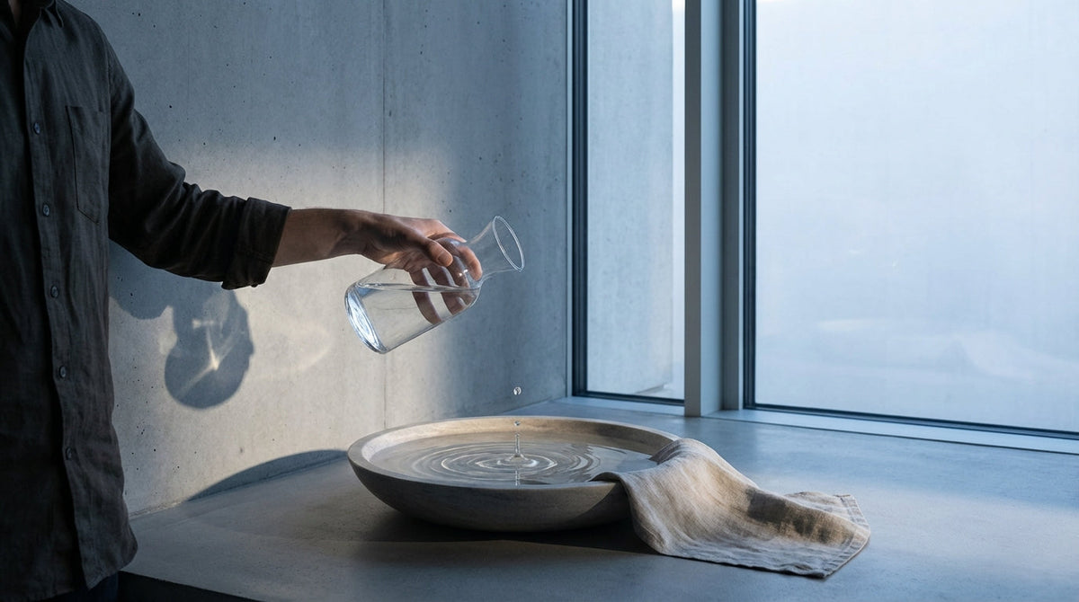 Minimalistisk livsstilsbild som symboliserar biotillgänglighet och kroppens förmåga att absorbera näringsämnen effektivt, i linje med Endeavr-filosofin om precision och biologisk optimering.