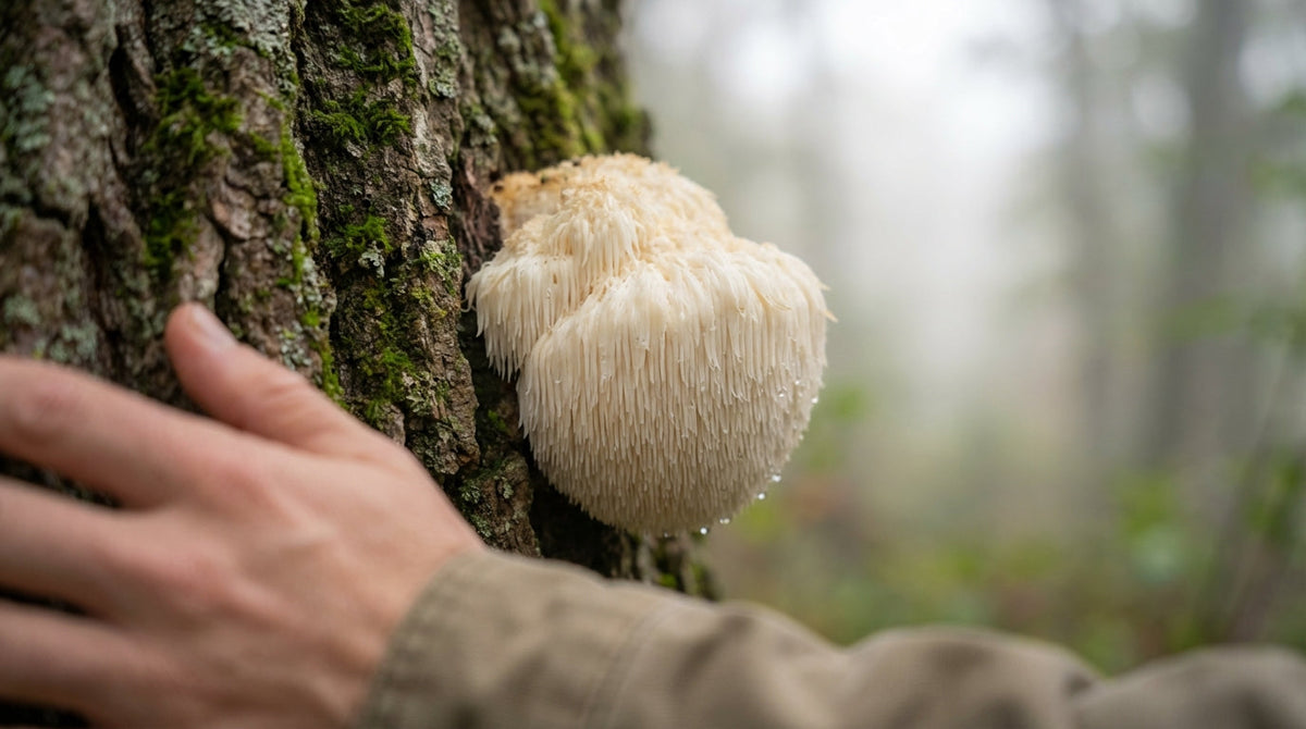 Livsstilsbild som representerar Lion’s Mane som ett långsiktigt verktyg för kognitiv hälsa och mental disciplin.