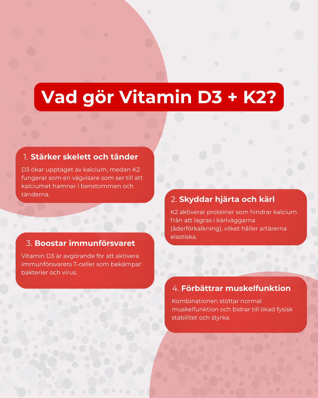 Vitamin D3 + K2