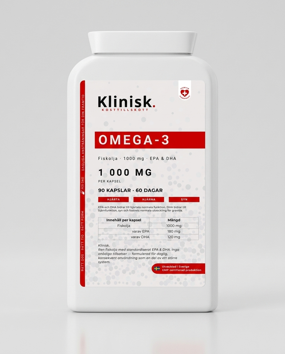 Omega-3 Fiskolja 1000 mg