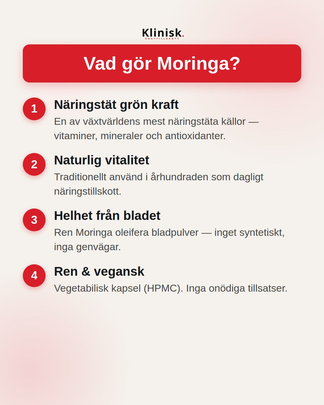 Moringa 500 mg
